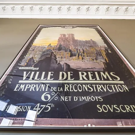 Au Pied De La Cathedrale #vuemagique Apartament Reims